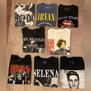Mens Wholesale Bulk T-Shirt rock band t shirt pop culture Sizes M&L